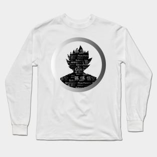 Goku T-shirt design Long Sleeve T-Shirt